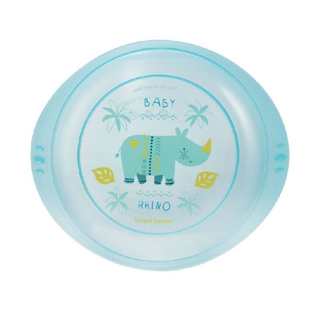CANPOL BABY PLATE "AFRICA" - BLUE